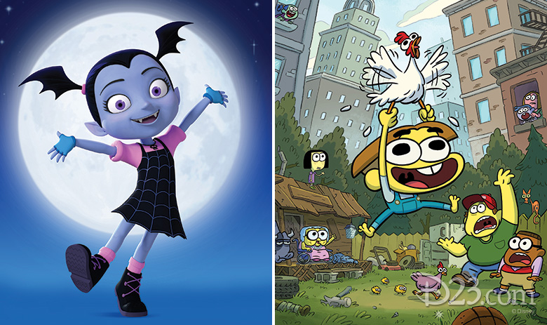 Disney Junior's Vampirina and Disney XD's Country Club