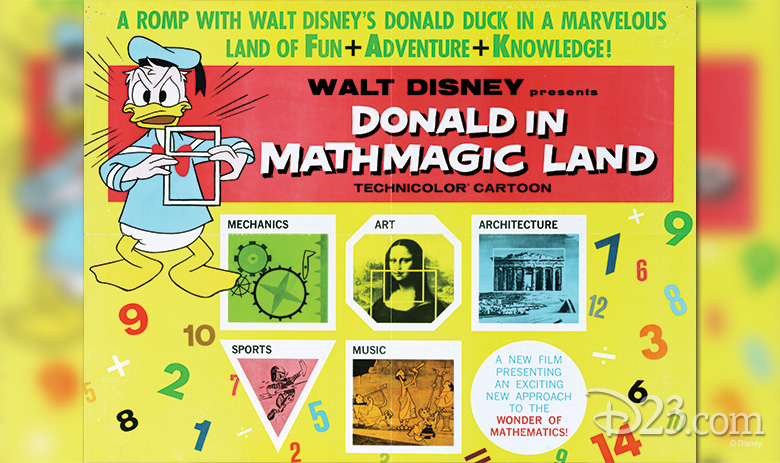Donald in Mathmagic Land poster