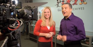 Sarah Whitcomb Foss and Jimmy McGuire. Jeopardy's Clue Crew