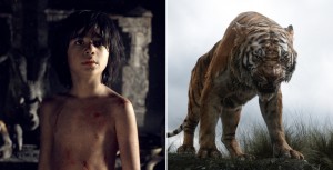 Mowgli and Sheir Kahn