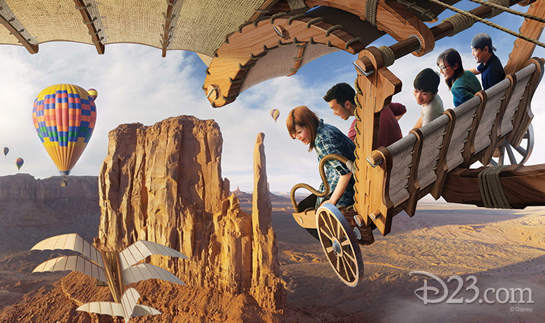 Soarin' Tokyo DisneySea concept art