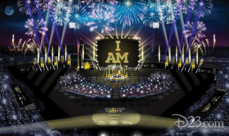 Invictus Games Opening Ceremony concept art