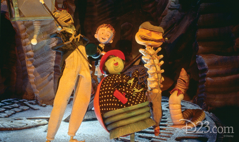 roald dahl characters james and the giant peach