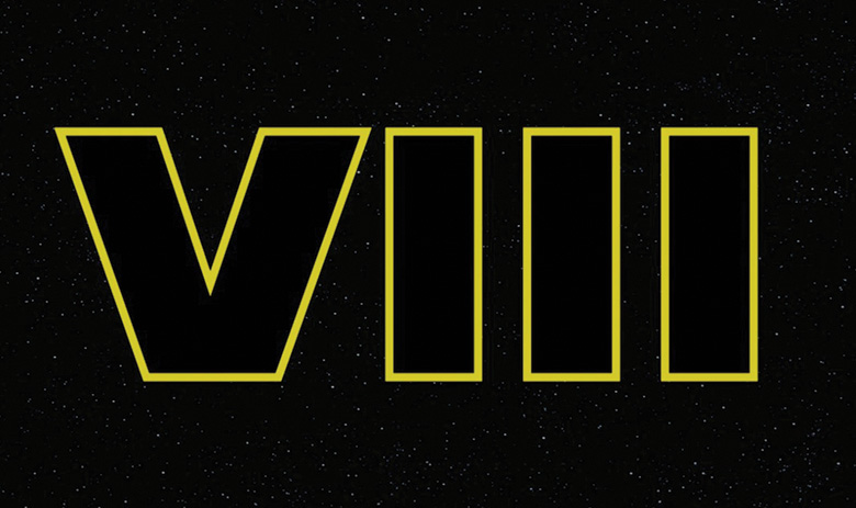 Star Wars Episode VIII logo