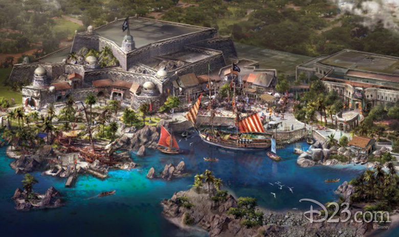 Treasure Cove concept art