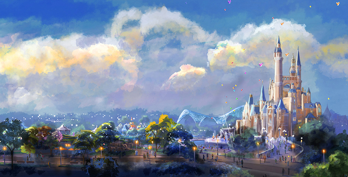 Shanghai Disney Resort Gardens of Imagination