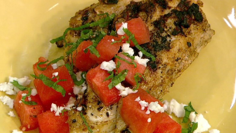 grilled marinated chicken from The Chew