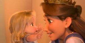 Rapunzel and her mother