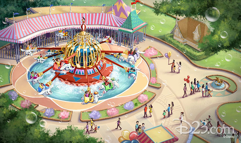 Dumbo the Flying Elephant from Shanghai Disney Resort