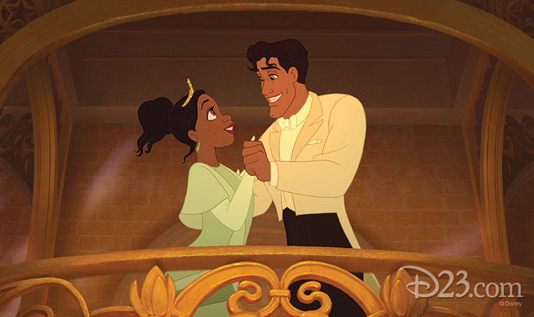 Tiana and Naveen as humans