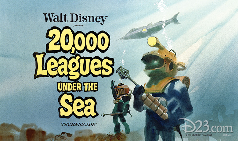 20,000 Leagues Under the Sea poster