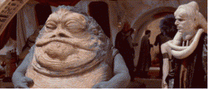 Jabba Star Wars animated gif