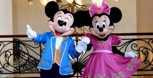Mickey and Minnie at Shanghai Disneyland Hotel