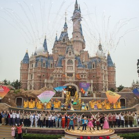 Grand Opening Moment at Shanghai Disneyland
