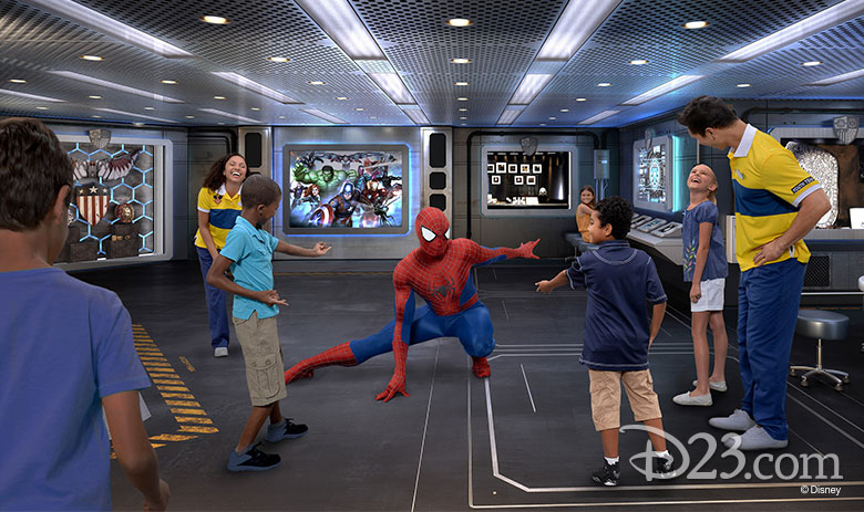 Disney Cruise Line Marvel Super Hero Academy