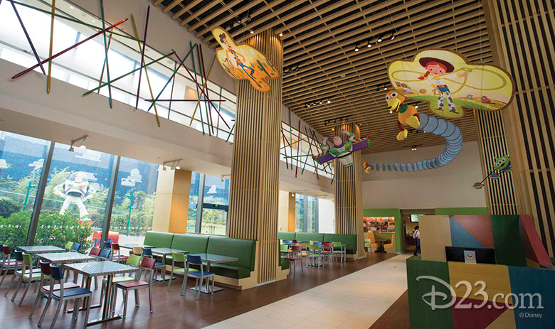 Sunnyside Cafe at Toy Story Hotel