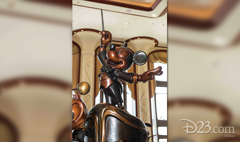 Mickey Statue at Shanghai Disneyland Hotel