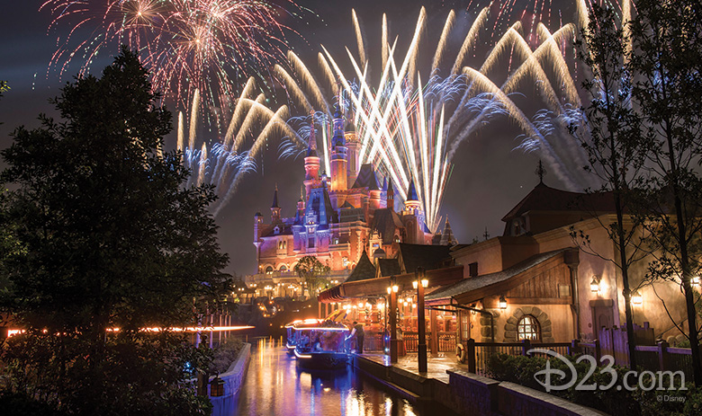 Fireworks Spectacular at Shanghai Disneyland