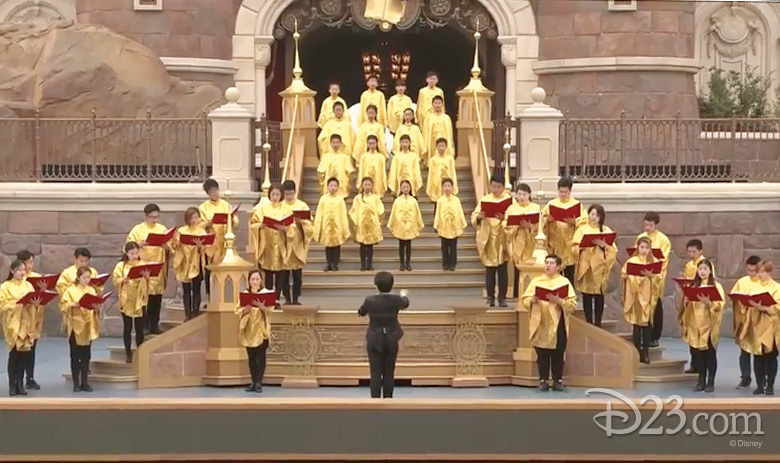 Shanghai Disneyland Grand Opening Choir