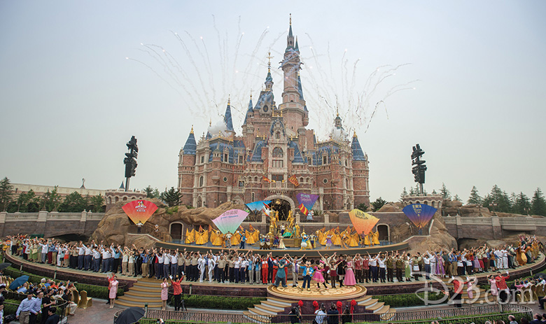 Shanghai Disneyland Opening Ceremony