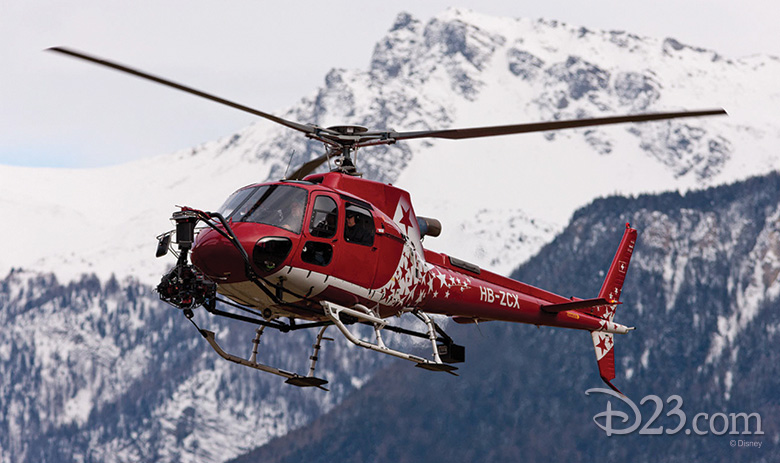 Helicopter at Matterhorn