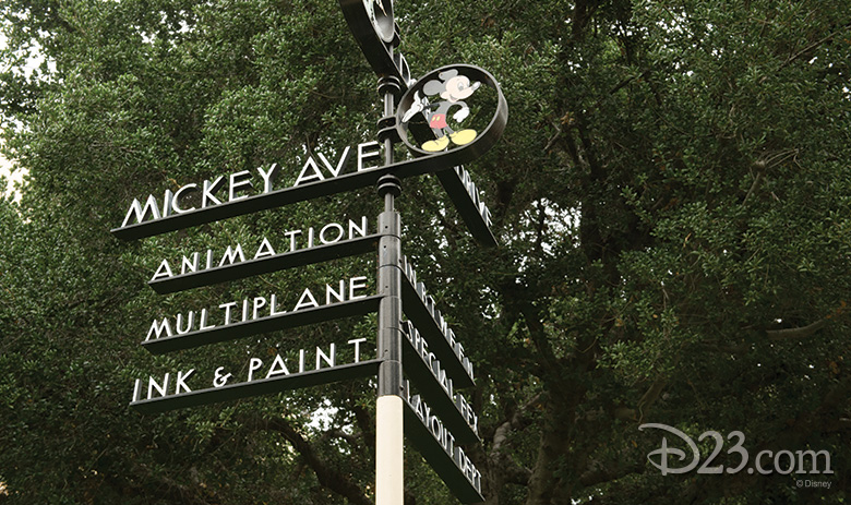 Mickey Avenue on the Walt Disney Studios Lot