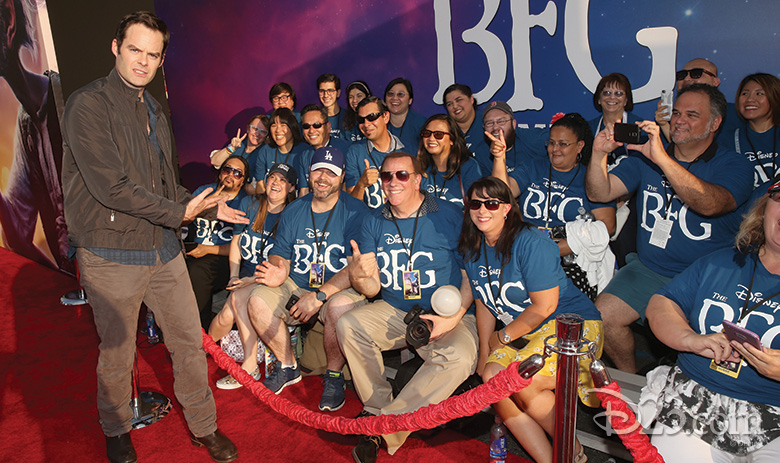 Bill Hader at the BFG premiere