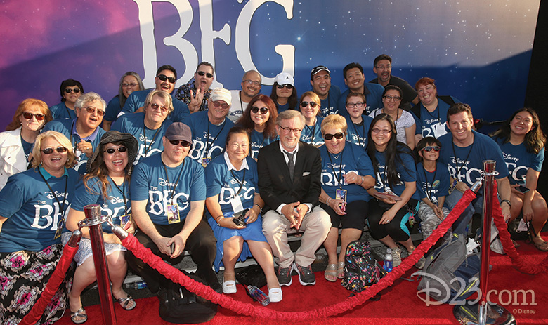 Steven Spielberg at the BFG premiere