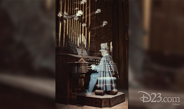 Haunted Mansion Ghost at Walt Disney World