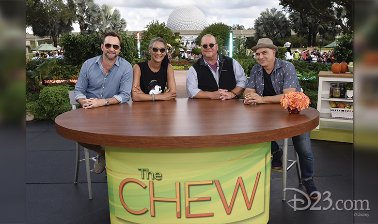 Cast of The Chew at Epcot