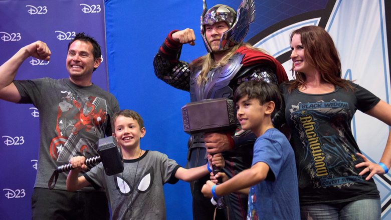 Thor and D23 Members