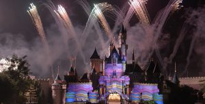 Hong Kong Disneyland fireworks