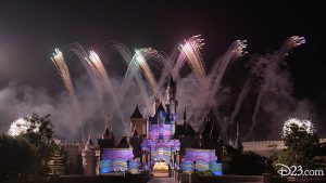 Hong Kong Disneyland fireworks