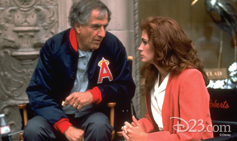 Garry Marshall and Julia Roberts