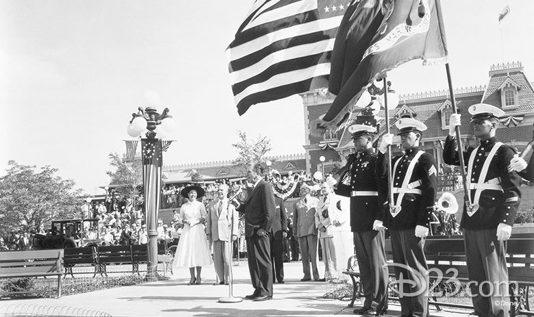 Disneyland opening day