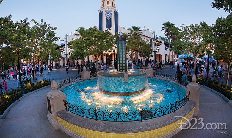 Carthay Circle Fountain 