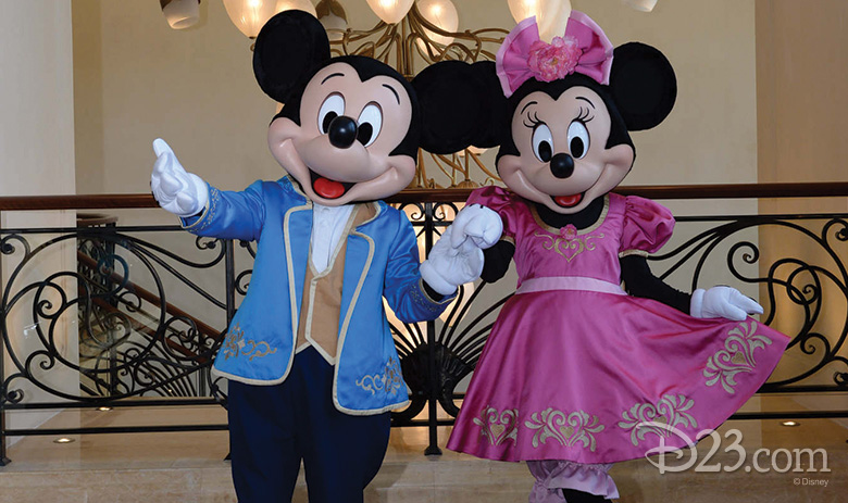 Mickey and Minnie at Shanghai Disney Resort