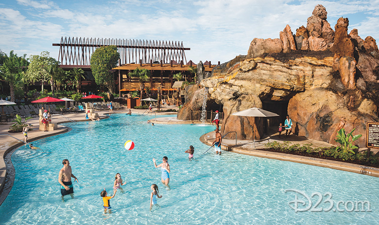 Lava Pool at Disney’s Polynesian Village Resort