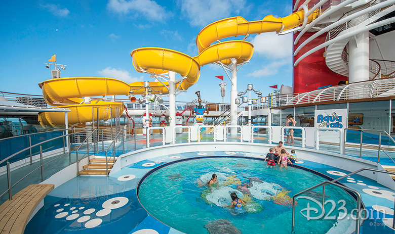 AquaLab Pool on the Disney Magic (Disney Cruise Line)