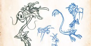 Mushu concept art