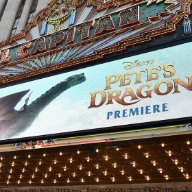 Pete's Dragon Premiere