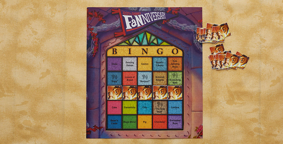 Beauty and the Beast BINGO