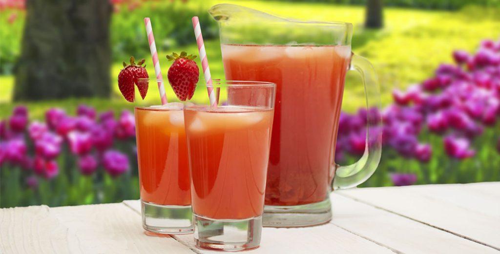 Mrs. Potts’ Strawberry Lemonade Tea