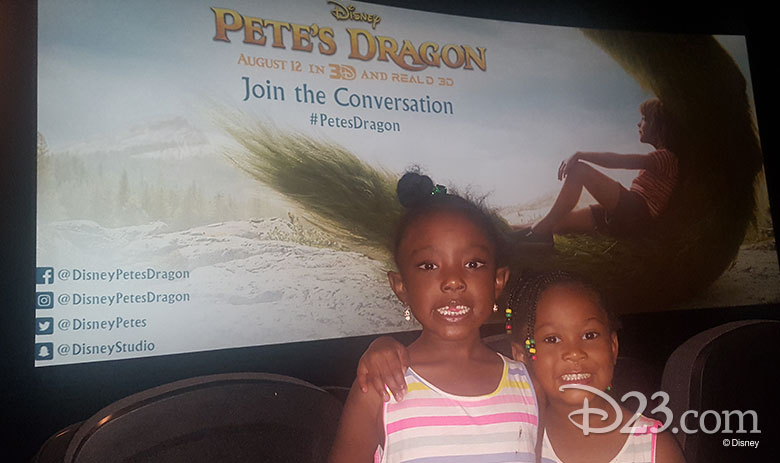 D23 Members enjoy a screening of Pete's Dragon