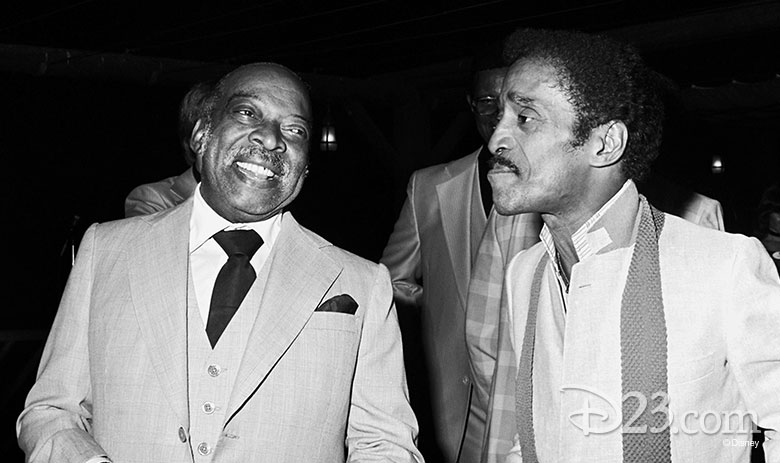 Count Basie and Sammy Davis Jr. 