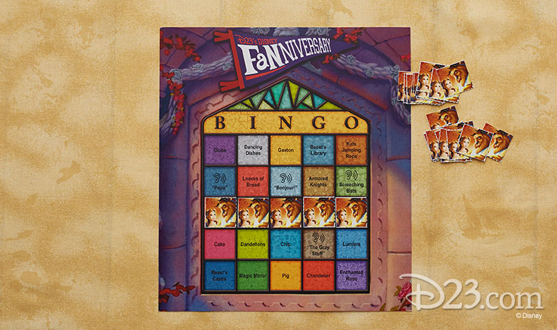 Beauty and the Beast BINGO