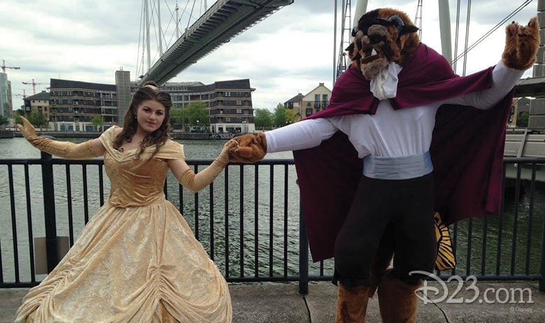 Belle and beast store costume