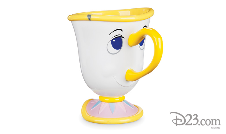 Disney Store Chip Mug, Beauty and the Beast