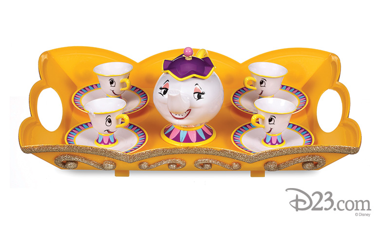 Beauty and the Beast tea set