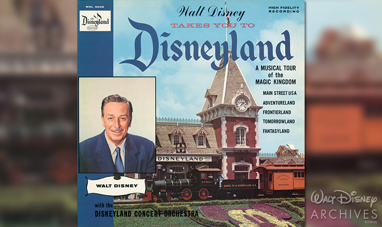 WALT DISNEY TAKES YOU TO DISNEYLAND album